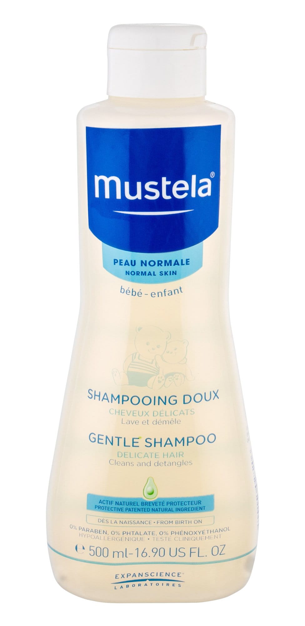 Mustela Bébé Gentle Shampoo K Szampon do włosów 500ml-106627